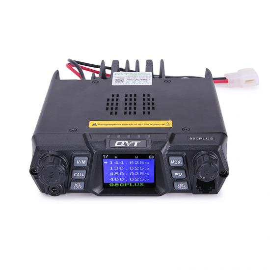 QYT KT-980Plus dual band quad display transceiver ham radio