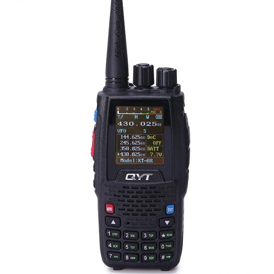 QYT KT-8R quad band handheld ham radio