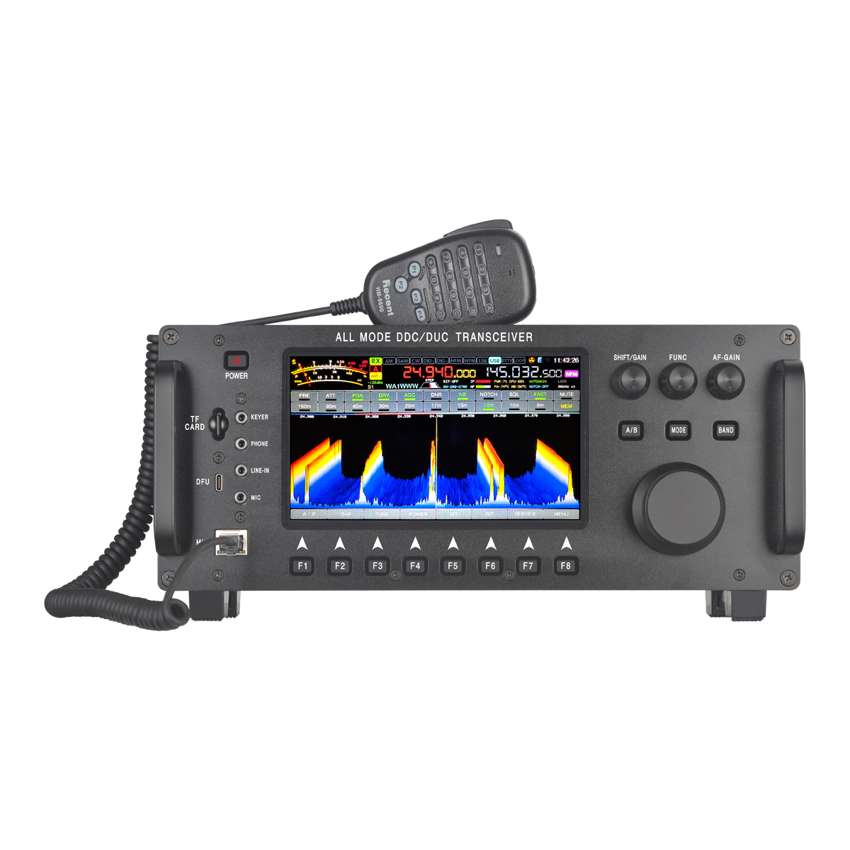 full frequency transceiver