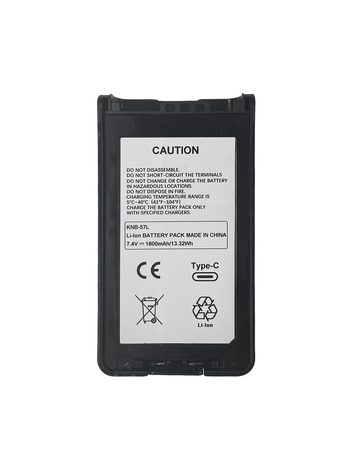 KNB-57L walkie talkie battery