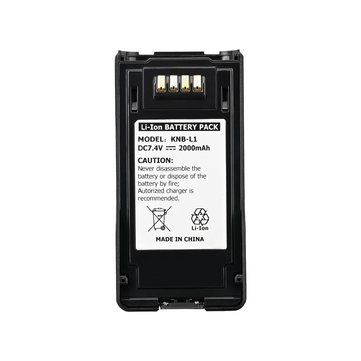 KNB-L1 walkie talkie battery