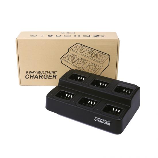Replacement slot type 6 way intelligent GP3688 charger 