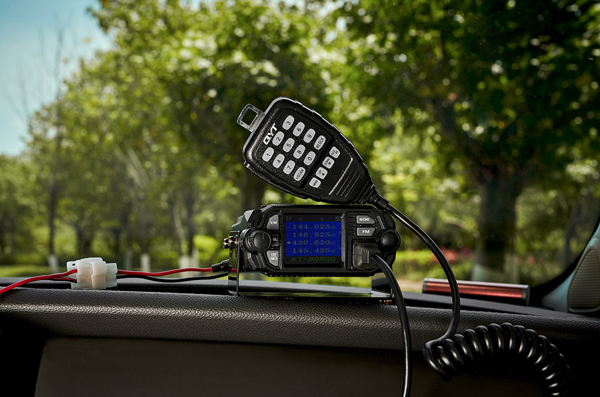 How to turn the QYT KT-8900D GMRS version into a QUAD BAND