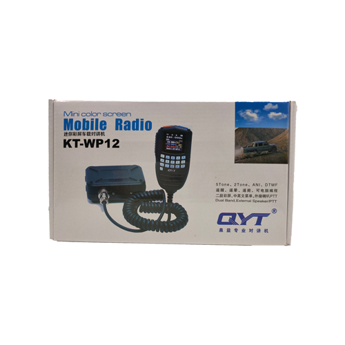 QYT mini 25w waterproof mobile radio KT-WP12